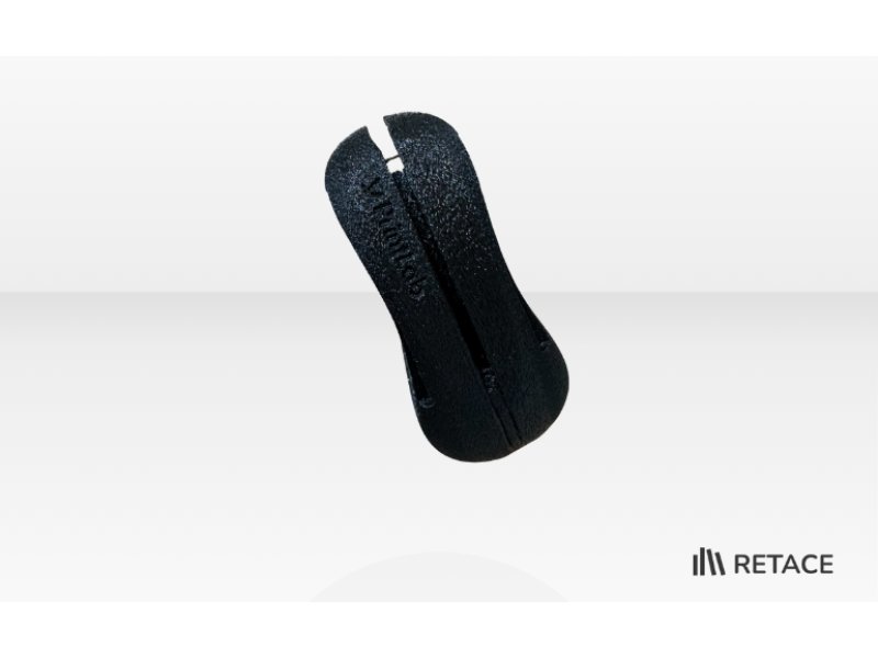 Facilitador de escrita/desenho (modelo mouse) visão frontal
